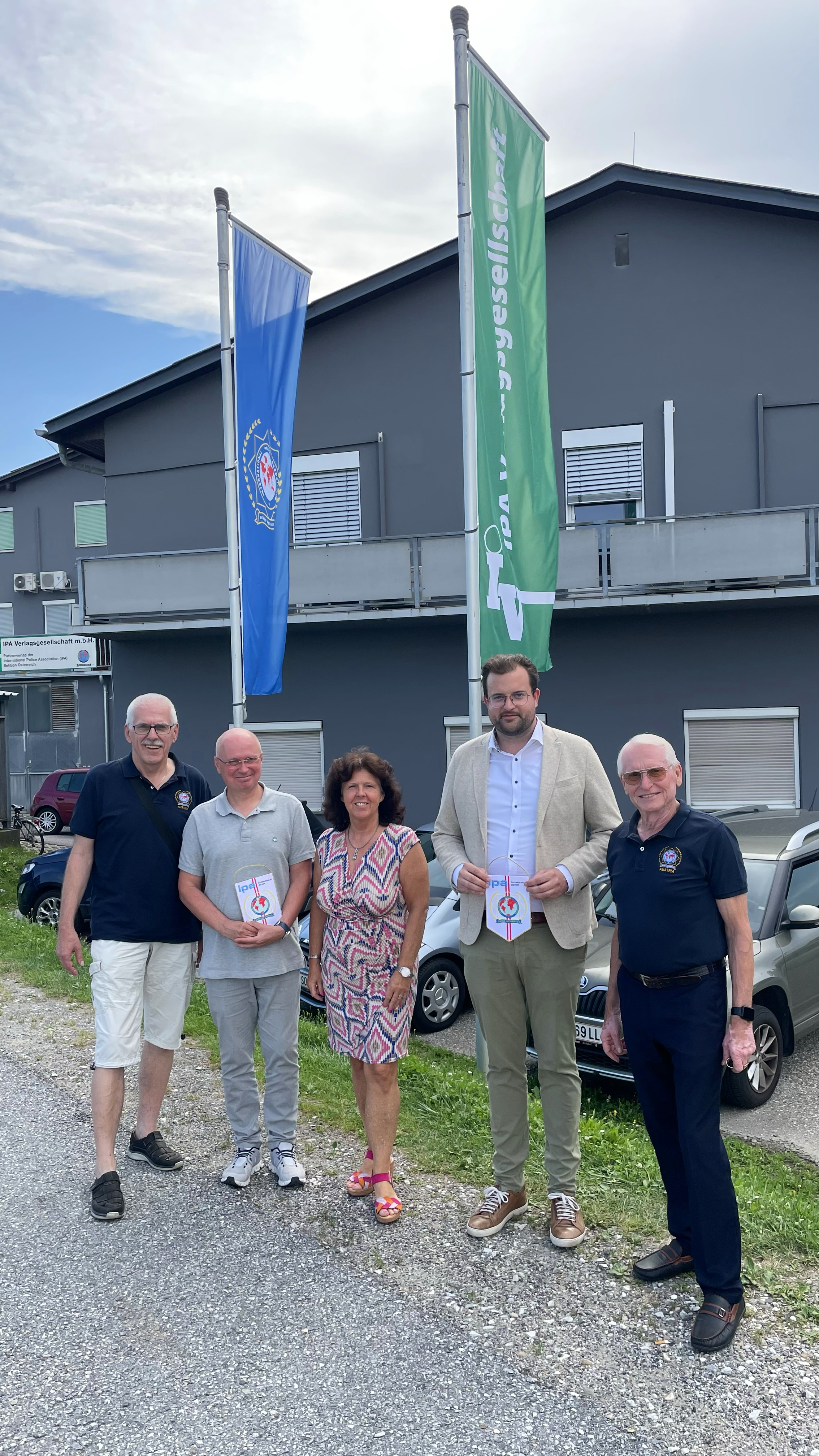 Antrittsbesuch beim Verlag
